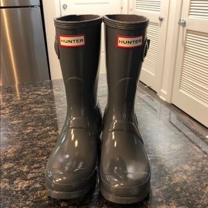 HUNTER Original Short Gloss Wellington